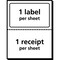 Avery Label, Shpng, Laser, W/Receipt 50PK AVE5127 - alternate 10